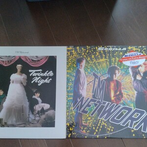 12inch2枚セット TM NETWORK [Twinkle Night / GORILLA] 小室哲哉