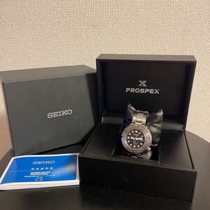 HA1197 ほぼ未使用品 SEIKO セイコー PROSPEX 腕時計 MARINE MASTER PROFESSIONAL 7C46-0AN0 飽和潜水用防水ダイバーズウォッチ K-2