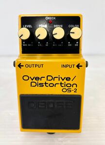 BOSS/ボス OverDrive Distortion (OS-2) エフェクター オーバードライブ ディストーション ジャンク品