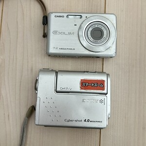 カメラ　まとめ売りSONY　Cyber-shot DSC-F77A CASIO EX-Z77 ジャンク扱い