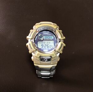 CASIO G-SHOCK メタルバンド ゴールド