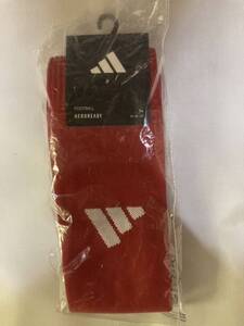 adidas adidas サッカー　ソックス　赤　RED 未使用品　25〜27cm