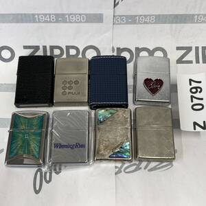 1円スタート zippo 未使用品 革巻き 他 おまとめセット 8個 オイルライター ジッポー Z0797