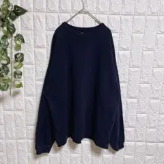 a0101 【Hanes】PREMIUM ECOSMART 無地 トレーナーＬＬ