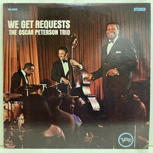 ●即決LP Oscar Peterson / We Get Requests v6-8606 j39916 米オリジナル 黒銀T/Dg Mgm Stereo 