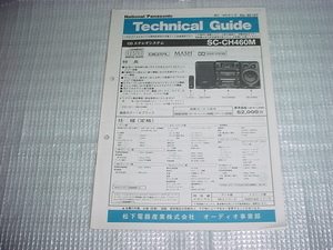 1995年11月　パナソニック　SC-CH460Mの取扱説明書