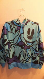 ★Disneyland★TOKYO DISNEY RESORT Original Zip Hoddie SIZE-M 東京ディズニーリゾートオリジナルパーカーサイズM　USED IN JAPAN TDL