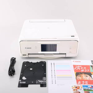 ★☆★領収書可★良品★Canon　PIXUS　TS8030　ホワイト　正常動作品　884☆★