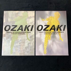 尾崎豊 LAST TEENAGE APPEARANCE CONCERT BOOKLET2&3 2冊セット コンサート パンフレット ラスト・ティーンエイジ・アピアランス YB3box