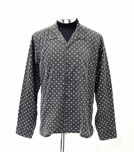 BEDWIN & THE HEARTBREAKERS ベドウィン L/S OPEN COLLAR STAR DOTS SHIRT SHAW オープンカラースタードットシャツ 4 18AW 18AB1604 長袖