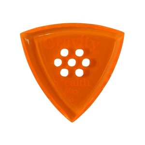 GRAVITY GUITAR PICKS Stealth -Mini Multi-Hole- GSSM3PM 3.0mm Orange ピック