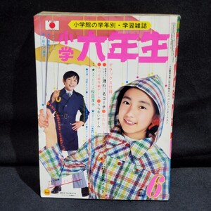 ●小学六年生/小学舘/1974年/6月/昭和49年/西城秀樹/城みちる/天地真理/桜田淳子/当時物/雑誌/※付録なし/ドラえもん/UZQ2008