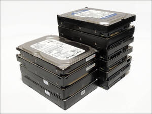 3.5インチHDD 1TB SATA 10台セット【B】#12938