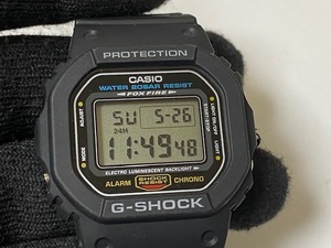 カシオ CASIO Gショック G-SHOCK スクエアフォルム ベーシックモデル DW-5600E-1 展示未使用品