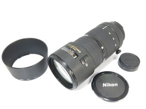 【 美品 】Nikon AF 80-200mm F2.8 D ED NEW タイプ ニコン レンズ HB-7純正フード付き [管NI4403]