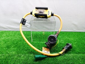 中古品 HATAYA 畑屋製作所 BFX延長コード 漏電遮断器付 0.7m 3口コンセント BFX-013KC ②