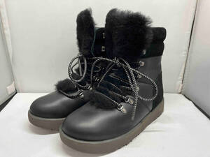 UGG VIKI WATERPLOOF 1017493 防水ブーツ レースアップブーツ ブラック 25.0cm US8 UK6.5 EUR39 参考定価34,100円