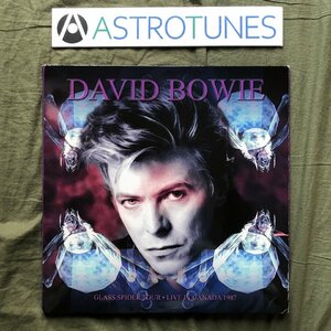 良盤 良ジャケ 激レア 600枚限定 2019年 欧州盤 オリジナル盤 David Bowie 3枚組カラーLPレコード Glass Spider Tour Live In Canada 1987