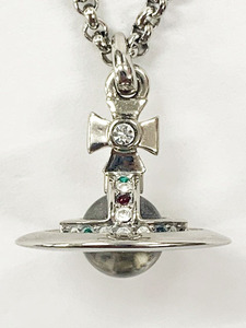 ヴィヴィアンウエストウッド Vivienne Westwood Petite Orb Pendant Silver プチ オーブ ペンダント シルバー ネックレス240609 ●