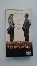 【中古品】When Harry Met Sally... 海外VHSビデオ（邦題：恋人たちの予感）