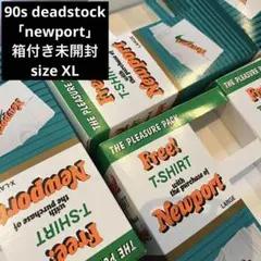 激レア！新品90s deadstock 「newport」tee 箱付き未開封