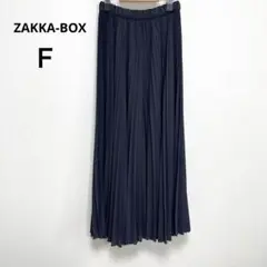 【ZAKKA-BOX】キュロット ワイドパンツ プリーツ サテン ゆったり Ｆ