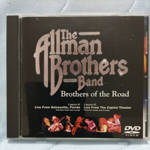 処分 超貴重DVD 王道 ALLMAN BB/オールマンブラザーズバンド ツインギター復活【ブラザーズ・オブ・ザロード】国内盤