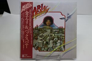 [TK3045LP] LP 金子マリ＆バックスバニー/同タイトル　帯付き ジャケ準美品 盤面かなりの塩ビ焼け 音質良好 見開き歌詞カード 