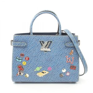 ルイ・ヴィトン ツイスト トート エピデニム ブランドオフ LOUIS VUITTON ハンドバッグ エピデニム 中古 レディース