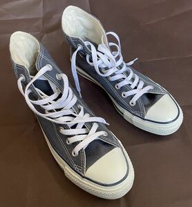 CONVERSE コンバース オールスター ハイカット ブルー 25cm 美品 スニーカー 靴