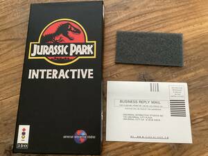 ★北米版/3DOソフト/JURASSIC PARK INTERACTIVE/ジュラシックパーク