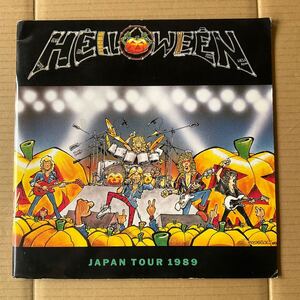 パンフレット HELLOWEEN ハロウィン JAPAN TOUR 1989