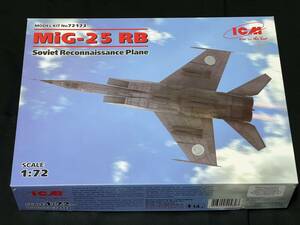 1/72 MiG-25 RB soviet reconnaissance aircraft 1:72 ICM 72173