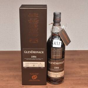 A17 グレンドロナック 1994年 19年 シングルカスク Glendronach Single Cask Whisky 1994 Vintage