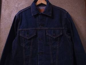 【真っ紺&ロング丈】60s LEVIS 71205 ビッグE リーバイス デニムジャケット /ビンテージ40s50s 557 558 559 BIGE 1st 2nd 506XX 507XX BIGE