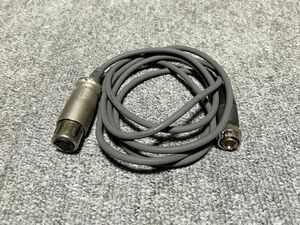 RAMSA YWX2155U03 XLR-4ピン(RAMSA) RAMSAワイヤレスレシーバー用変換ケーブル③