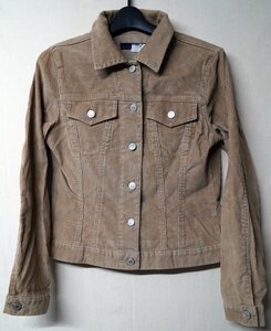 ◆GAP ギャップ◆ストレッチコーデュロイブルゾン MADE IN CANADA◆XS◆