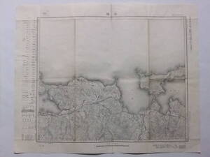 ☆☆A-9702★ 昭和26年 「仙崎」 山口県 ★古地図☆☆
