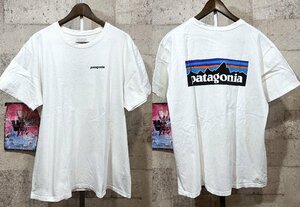 パタゴニア オーガニックコットン 半袖 ロゴ Tシャツ L メンズ Patagonia