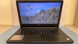 中古ノートパソコン★Windows10★DELL Core i3-6006U/@2.00GHz/4GB/SSD 120GB/15インチ以上★