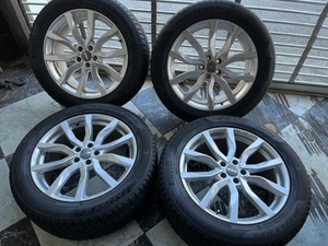 アウディ　ベンツ　BMW 　MAK　５穴　8.5J　PCD112　285/45R20　バリ山　4本セット　中古美品　