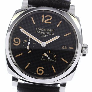 パネライ PANERAI PAM00628 ラジオミール 1940 GMT パワーリザーブ 自動巻き メンズ 保証書付き_757000