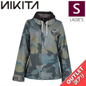 【OUTLET】 NIKITA LAUREL JKT MOUNTAIN FATIGUE Sサイズ レディース スノーボード ジャケット