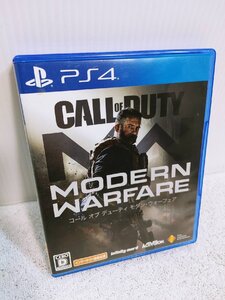 良品 PS4ソフト CALL OF DUTY コール オブ デューティ モダン ウォーフェア