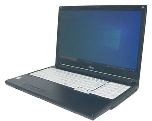 Windows10 富士通 LIFEBOOK A577/T Core i5-7200U 2.5GHz メモリ 8GB 256GB(SSD) DVD-ROM 15.6インチ(1366×768) WPS Office2付き