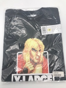 XLARGE　ストリートファイターII　コラボ　ケン　サイズ：M　カラー：ブラック　Tシャツ　新品未使用品