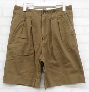 2P9121■Acne Studios 17SS ALEX H TW SHORTS アクネストゥディオズ ハードツイル 2タックワイドショーツ ショートパンツ