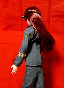 ガスマスク少女フィギュア1/6 ドイツ風軍服ミニチュア　ブライス　ネオブライスgasumaru 昭和レトロ　ドール