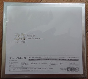 【レターパック送料無料】安室奈美恵　25Finally　Namie Amuro　BEST ALBUM 新品級　初回限定版