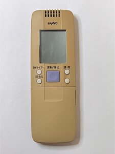 【電池付き】★中古★SANYO(サンヨー)　RCS-GA6　エアコン　エアコンリモコン　クーラー　クーラーリモコン